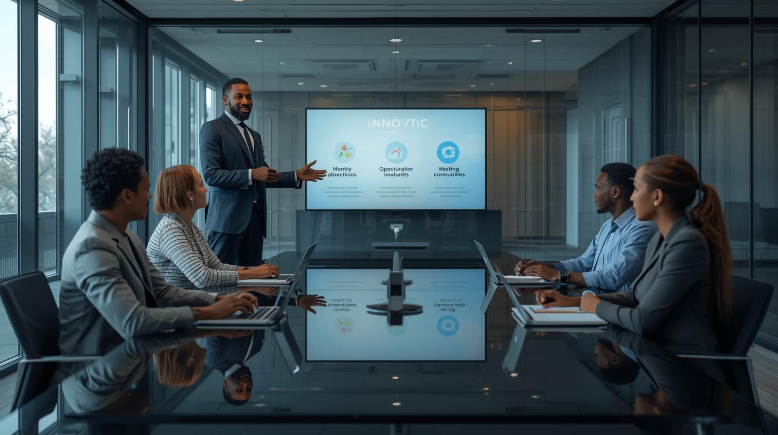 Équipe professionnelle INNOVTIC SARL - Experts informatiques africains